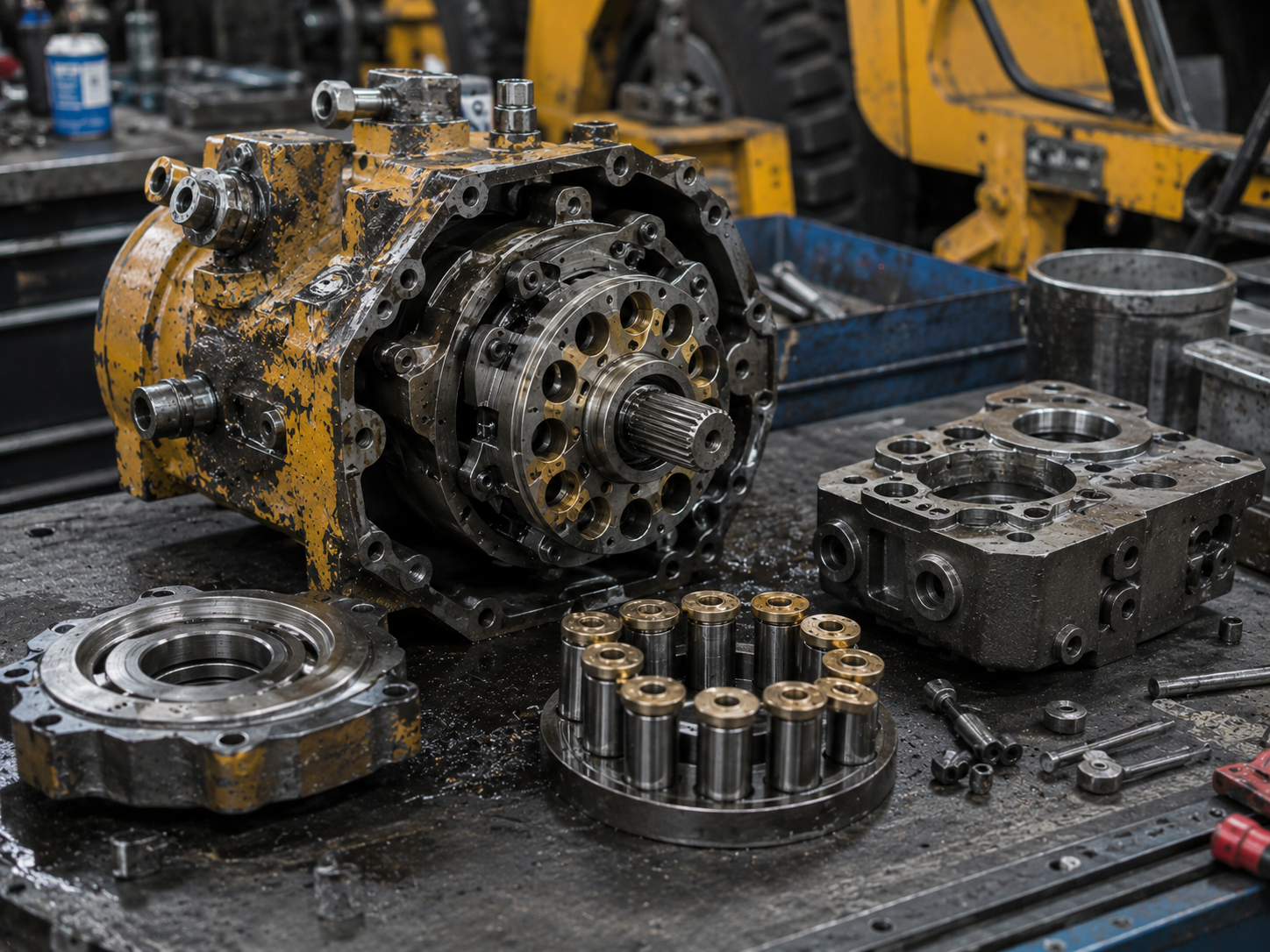 Hydraulic Pump Repairing